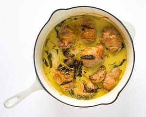 17 Pollo al Cedrón